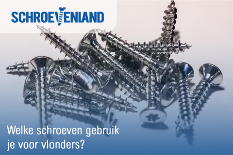 Welke schroeven gebruik je voor vlonders?