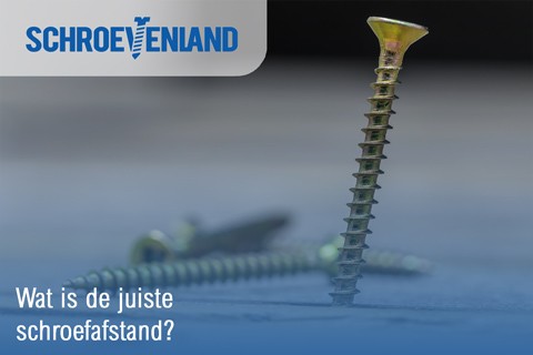 Wat is de juiste schroefafstand?