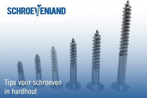 Tips voor schroeven in hardhout