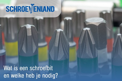 Wat is een schroefbit en welke heb je nodig?