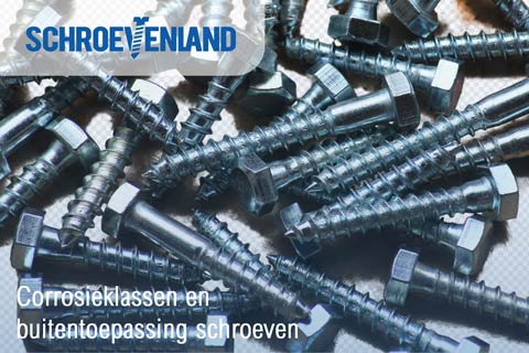 Corrosieklassen en buitentoepassing schroeven