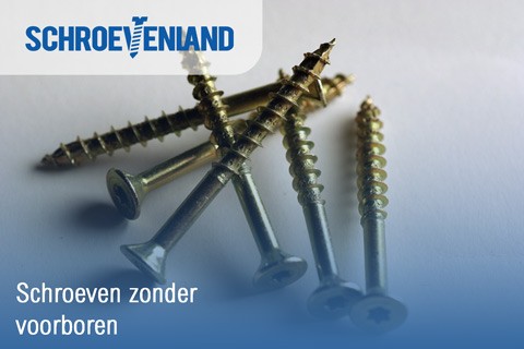 Schroeven zonder voorboren