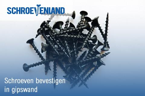 Schroeven bevestigen in gipswand