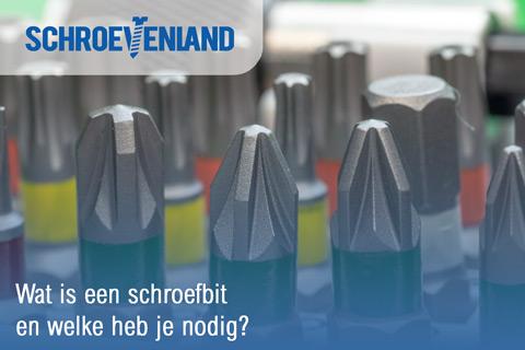 Wat is een schroefbit en welke heb je nodig?
