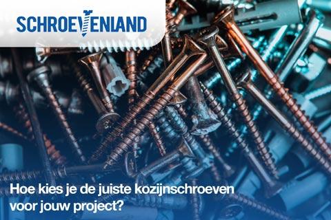 Hoe kies je de juiste kozijnschroeven voor jouw project?