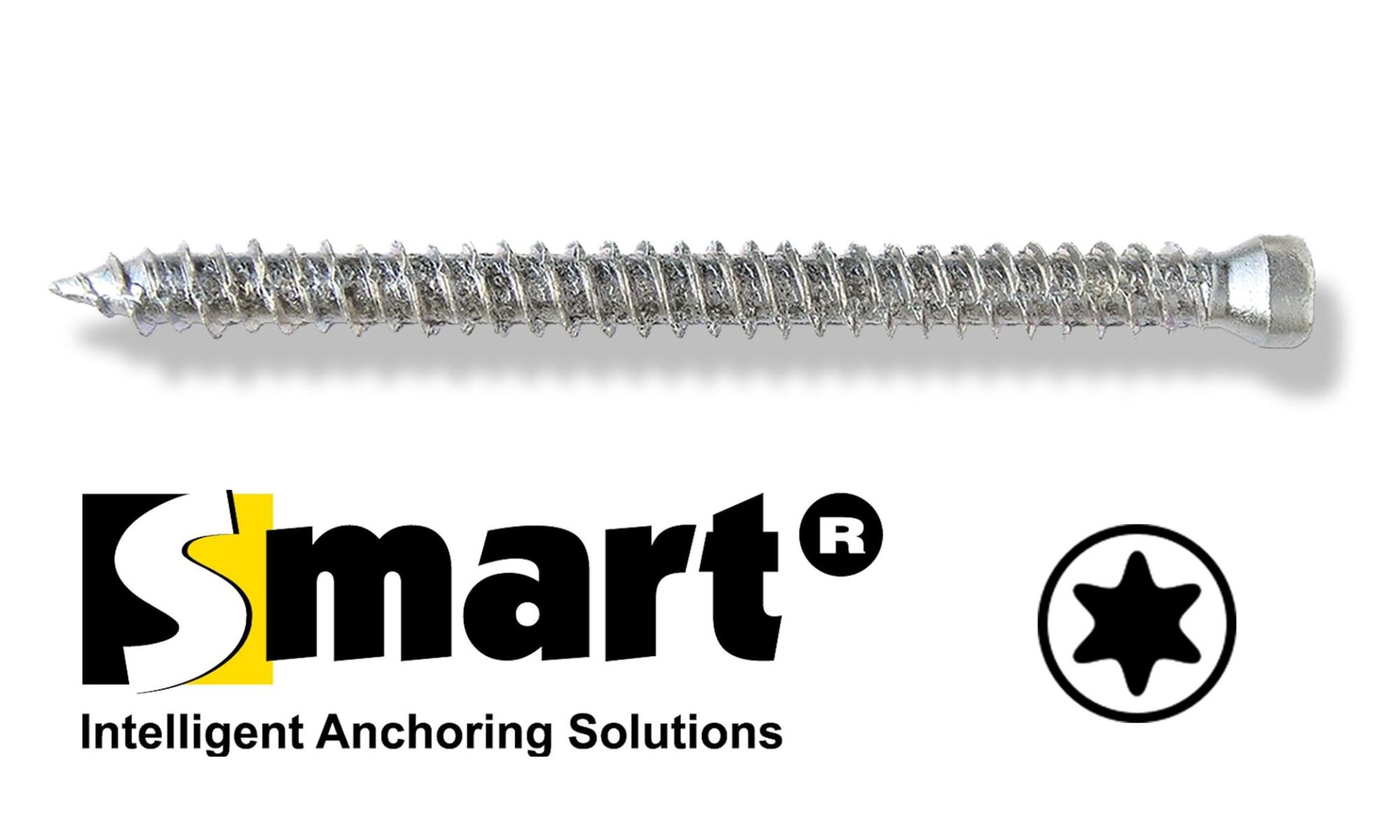 Smart Kozijnschroef 7,5x162 Smart Kozijnschroef 7,5x162