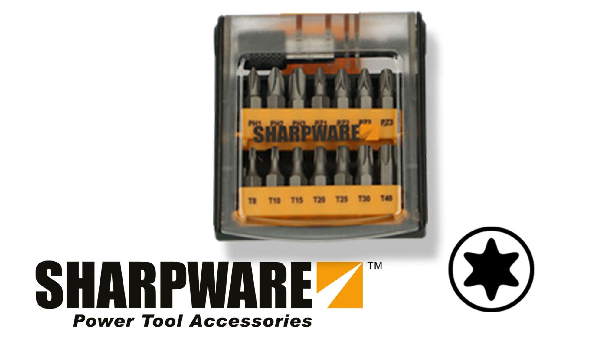 Sharpware Bitset 15 delig Sharpware Bitset 15 delig