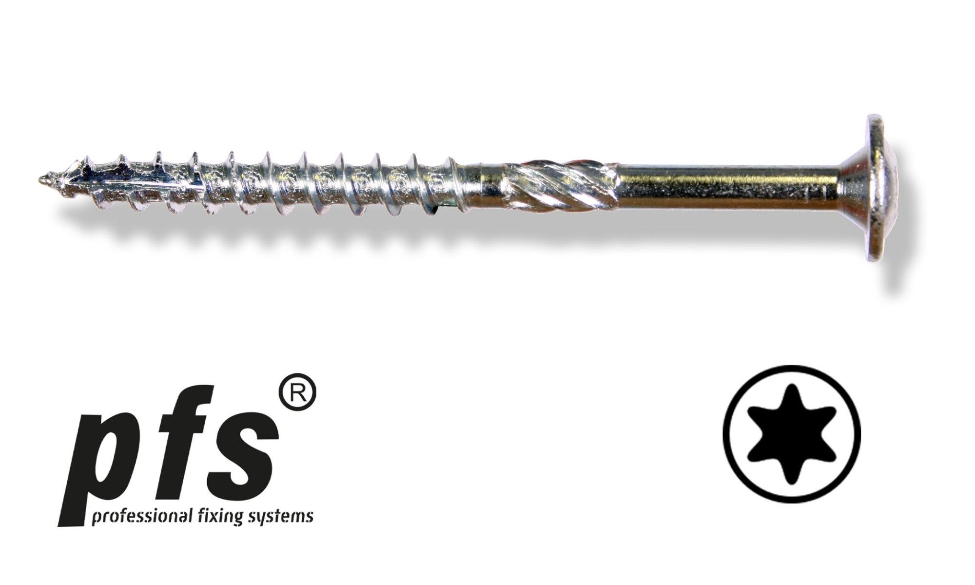 PFS Tellerkopschroef 6x200 PFS Tellerkopschroef 6x200